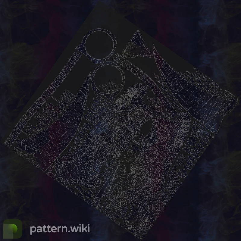 Karambit Doppler seed 590 pattern template