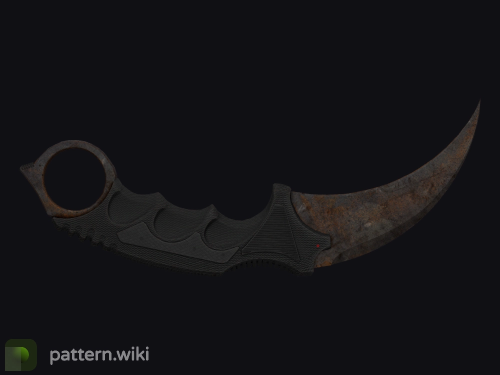 Karambit Rust Coat seed 916