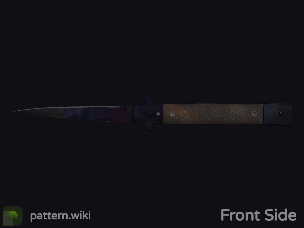 Stiletto Knife Doppler seed 335