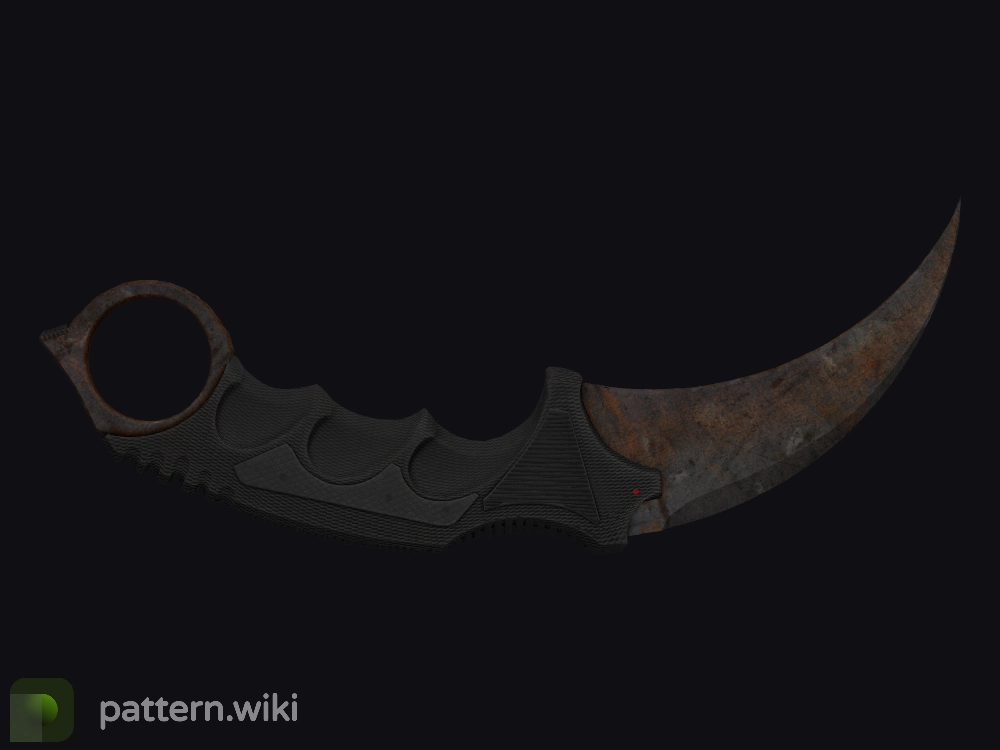 Karambit Rust Coat seed 368