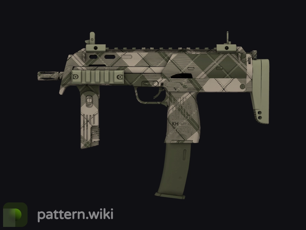 MP7 Olive Plaid seed 378