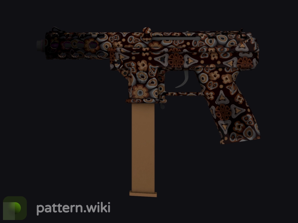 Tec-9 Orange Murano seed 697