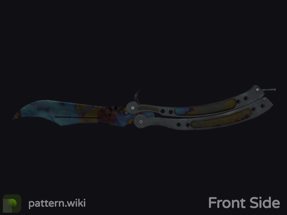 Butterfly Knife Case Hardened seed 809