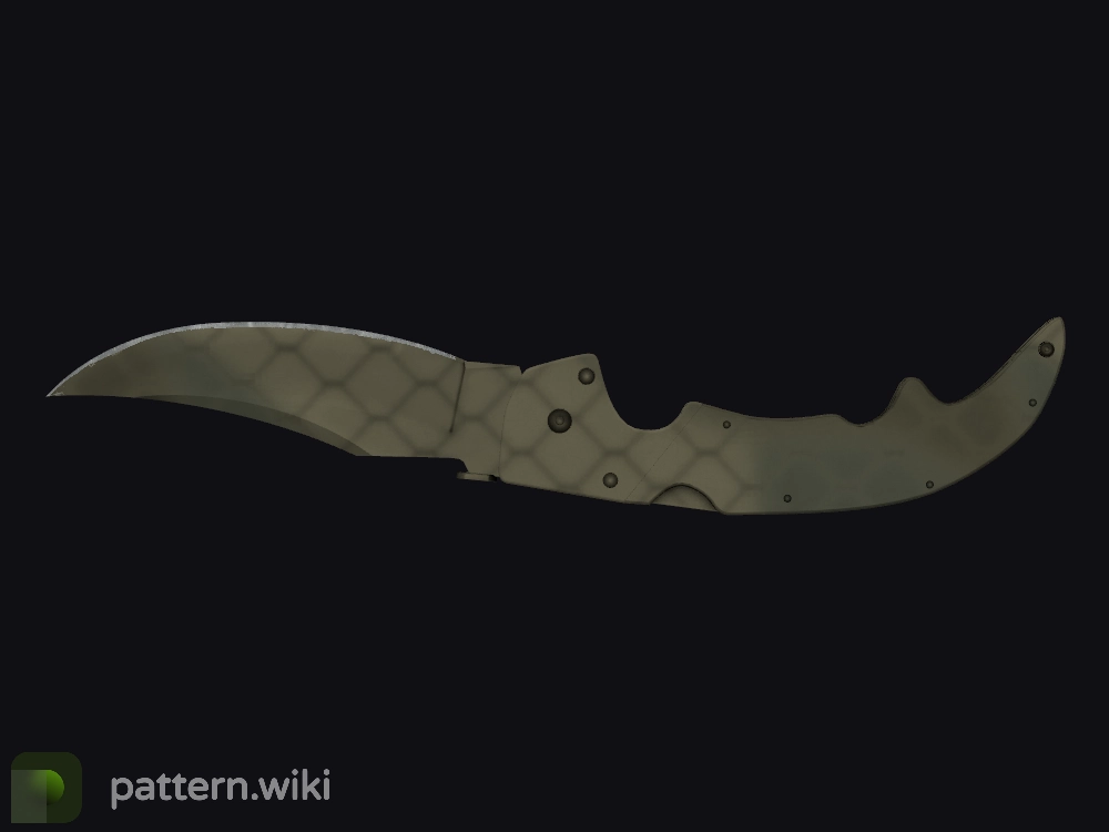 Falchion Knife Safari Mesh seed 378