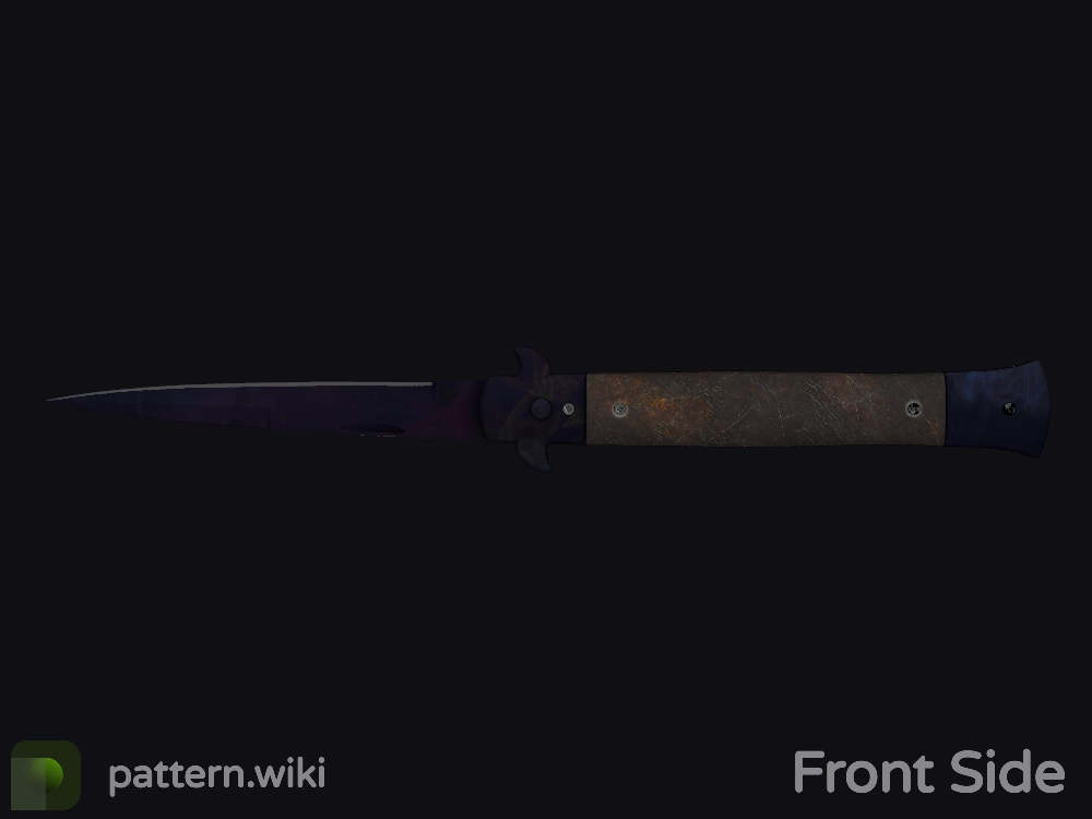 Stiletto Knife Doppler seed 197