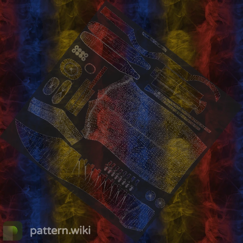 Bowie Knife Marble Fade seed 173 pattern template