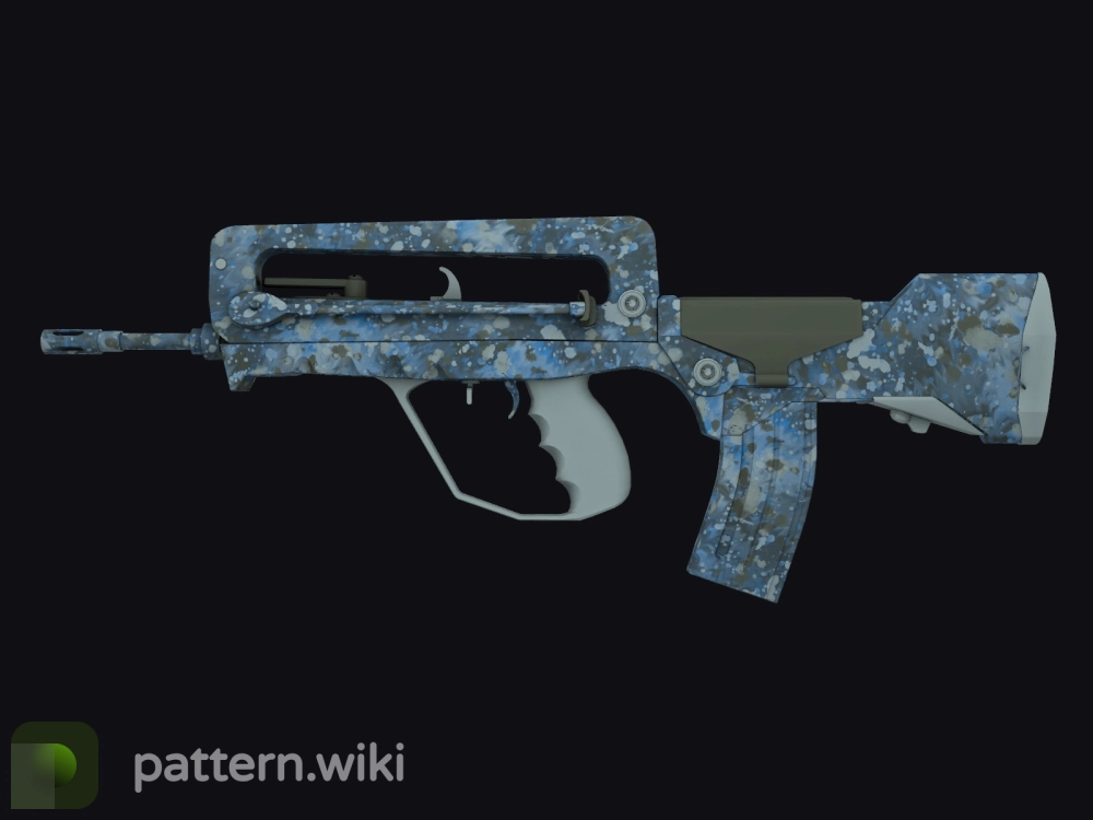 FAMAS Cyanospatter seed 304