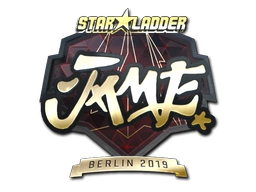 Sticker Jame (Gold) | Berlin 2019 preview