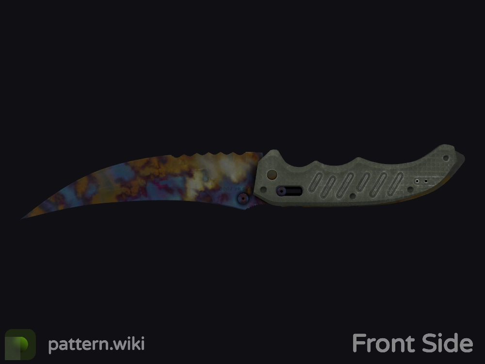 Flip Knife Case Hardened seed 118