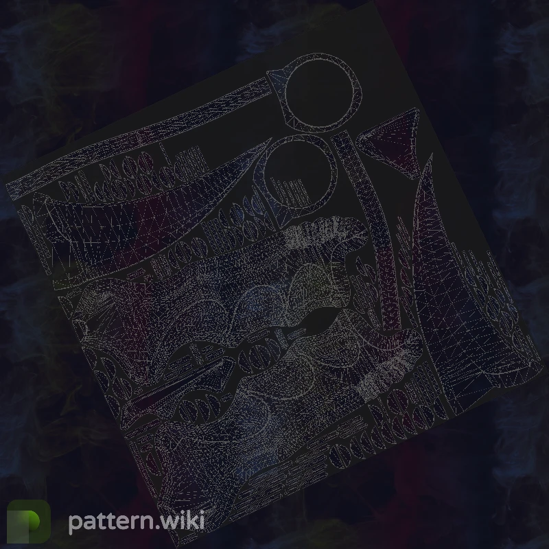 Karambit Doppler seed 803 pattern template