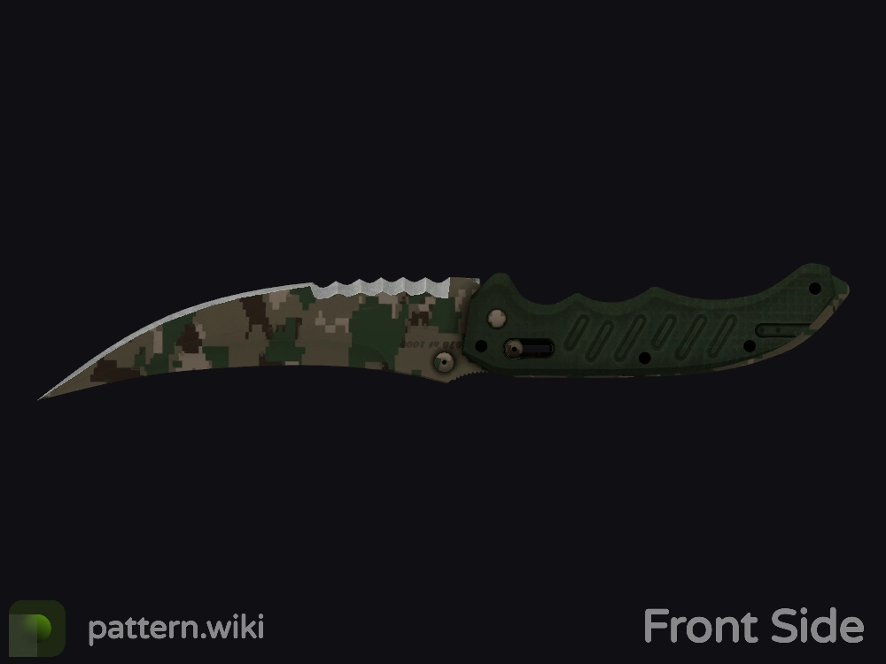 Flip Knife Forest DDPAT seed 658