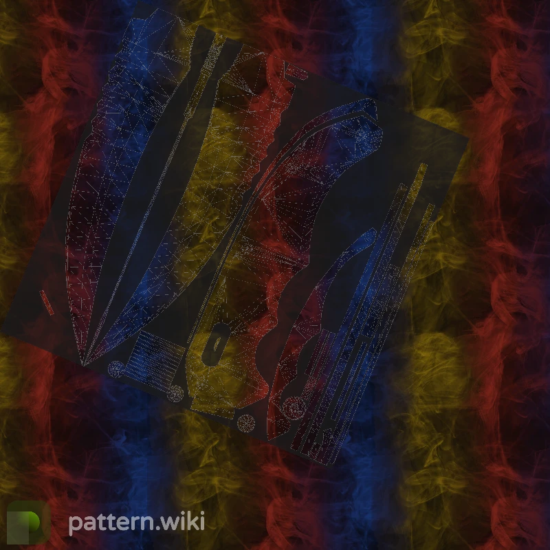 Flip Knife Marble Fade seed 972 pattern template