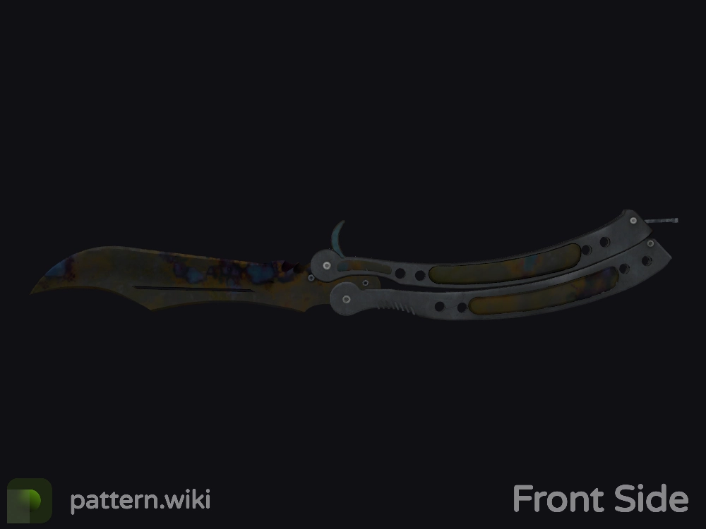 Butterfly Knife Case Hardened seed 623