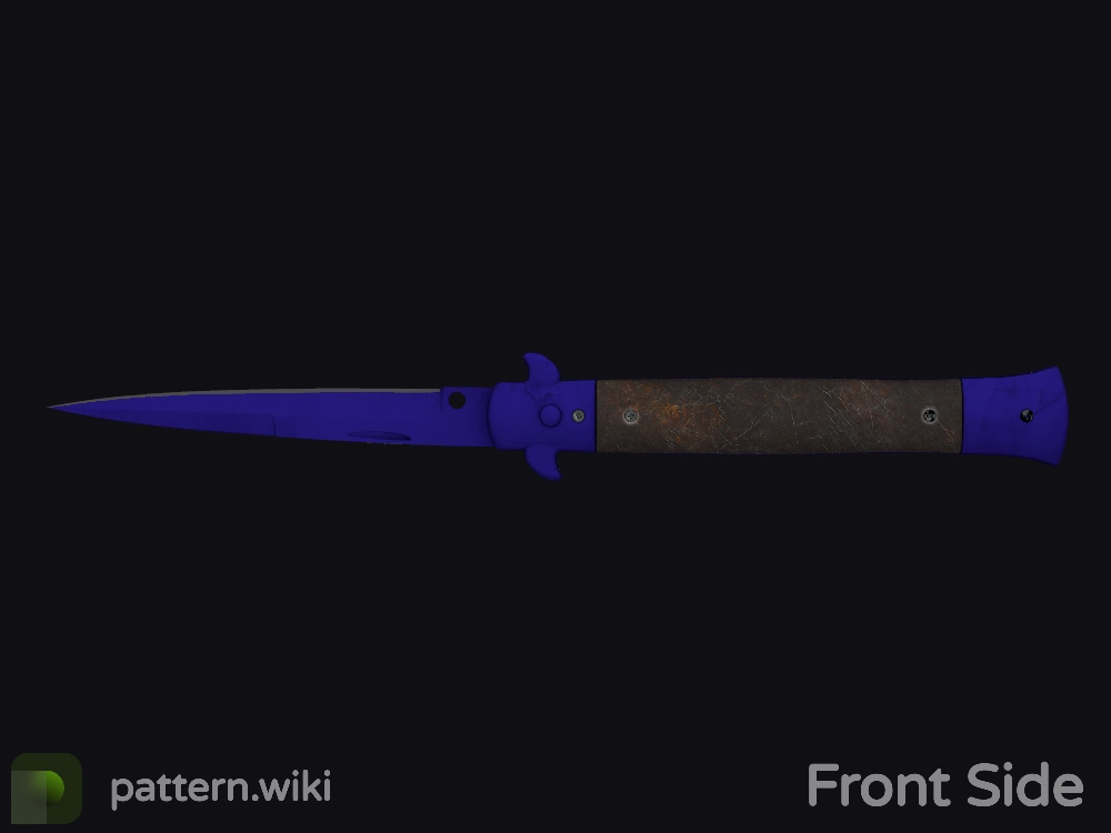 Stiletto Knife Doppler seed 704