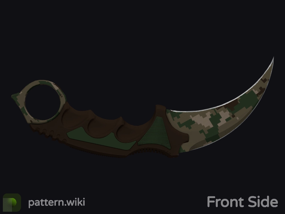 Karambit Forest DDPAT seed 5