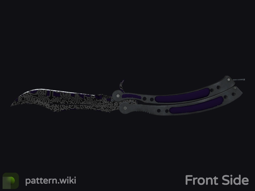 Butterfly Knife Freehand seed 588