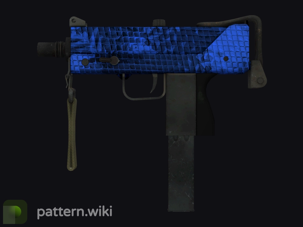 MAC-10 Lapis Gator seed 238