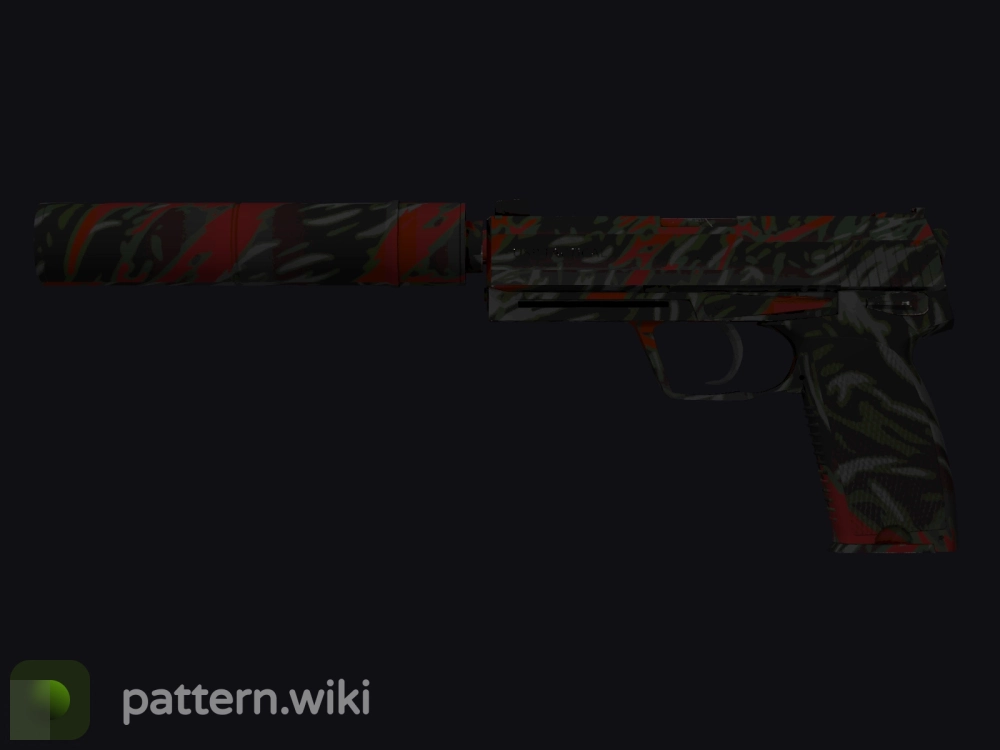 USP-S Blood Tiger seed 966