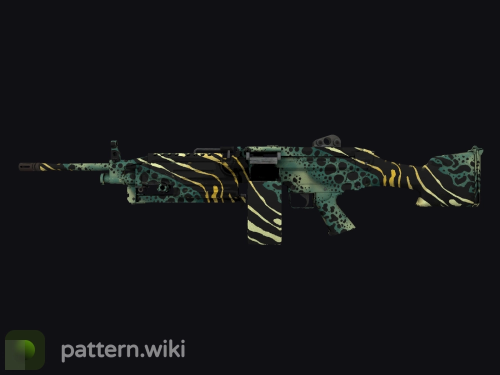 M249 Emerald Poison Dart seed 541