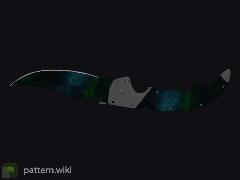 Falchion Knife Gamma Doppler seed 753