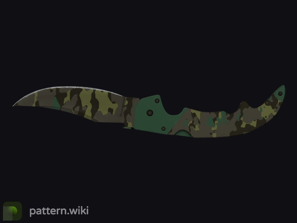 Falchion Knife Boreal Forest seed 67