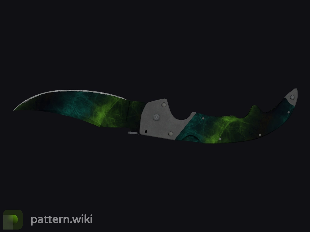 Falchion Knife Gamma Doppler seed 158