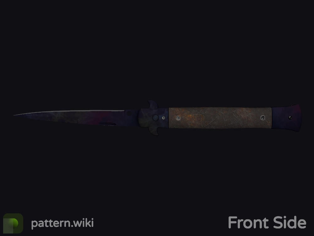 Stiletto Knife Doppler seed 481