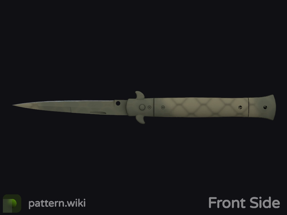 Stiletto Knife Safari Mesh seed 869