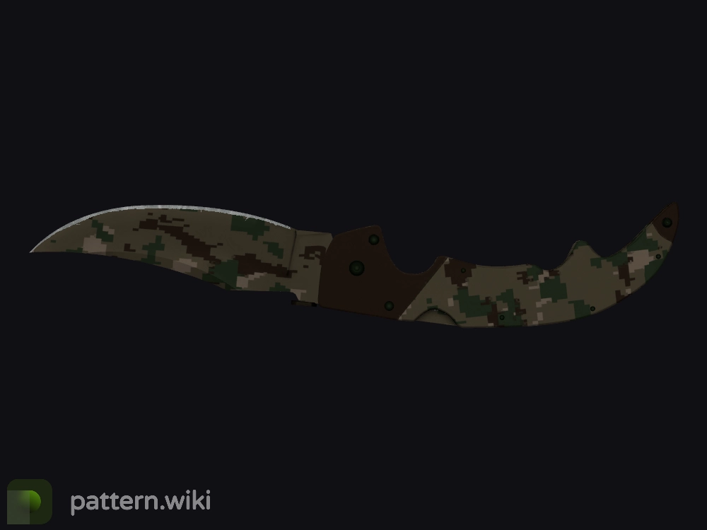 Falchion Knife Forest DDPAT seed 46