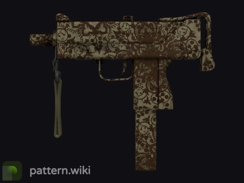 MAC-10 Sienna Damask seed 384