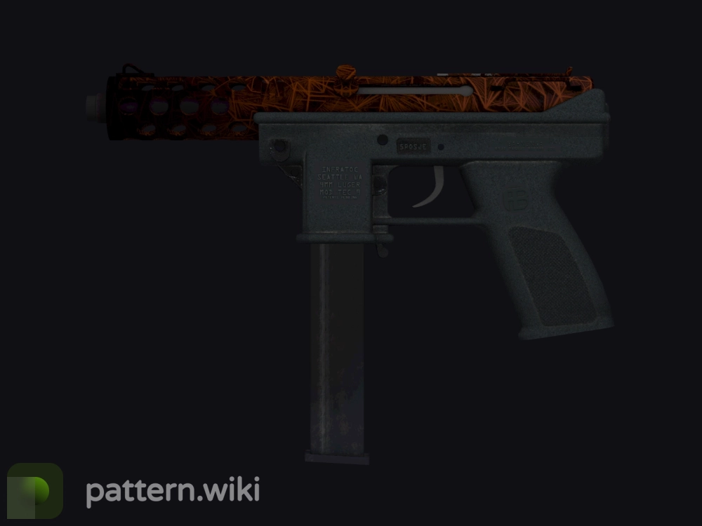 Tec-9 Red Quartz seed 936