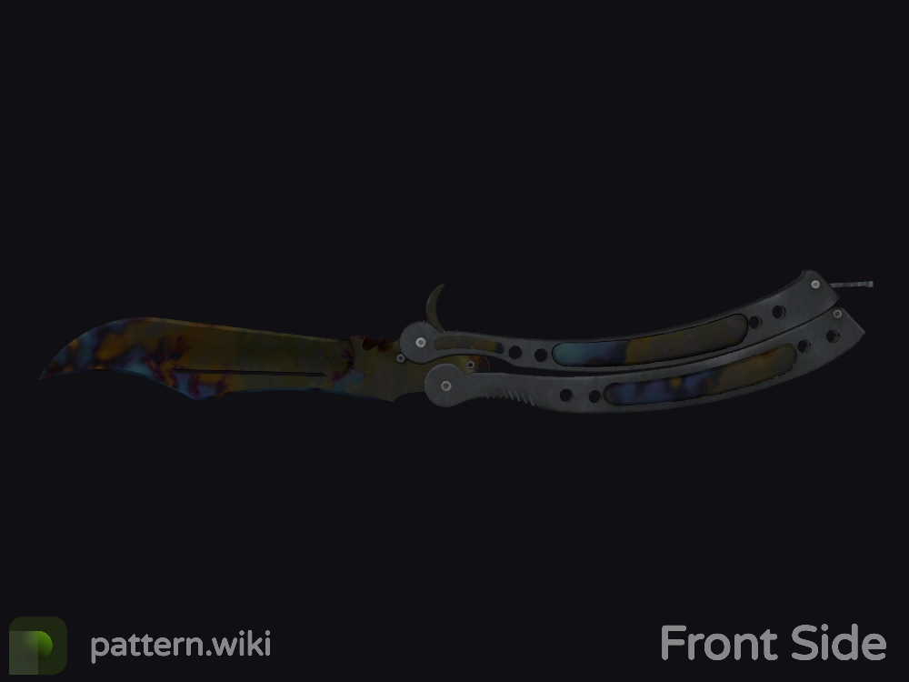 Butterfly Knife Case Hardened seed 766