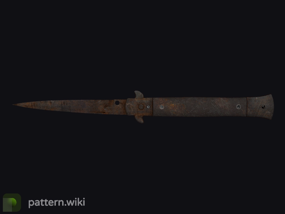 Stiletto Knife Rust Coat seed 894