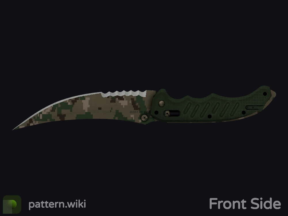 Flip Knife Forest DDPAT seed 911