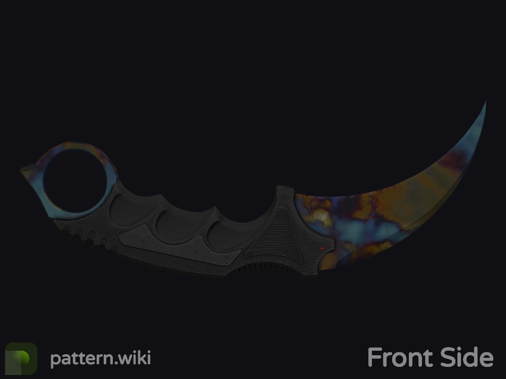 Karambit Case Hardened seed 166