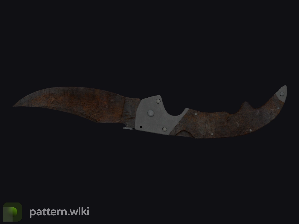 Falchion Knife Rust Coat seed 556