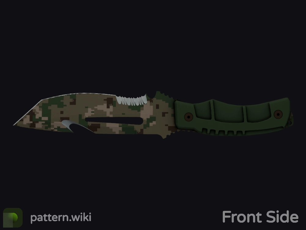 Survival Knife Forest DDPAT seed 127