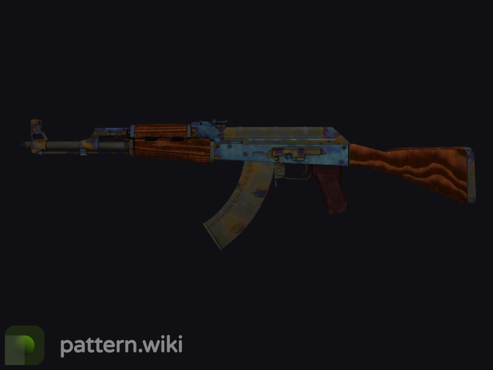 AK-47 Case Hardened seed 916