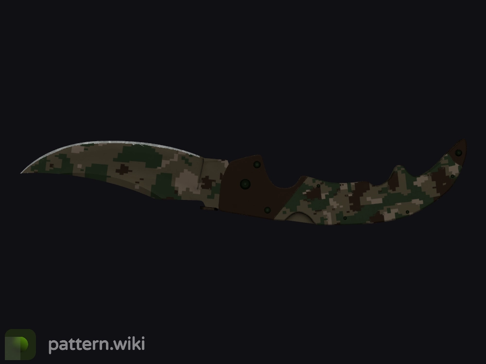 Falchion Knife Forest DDPAT seed 317