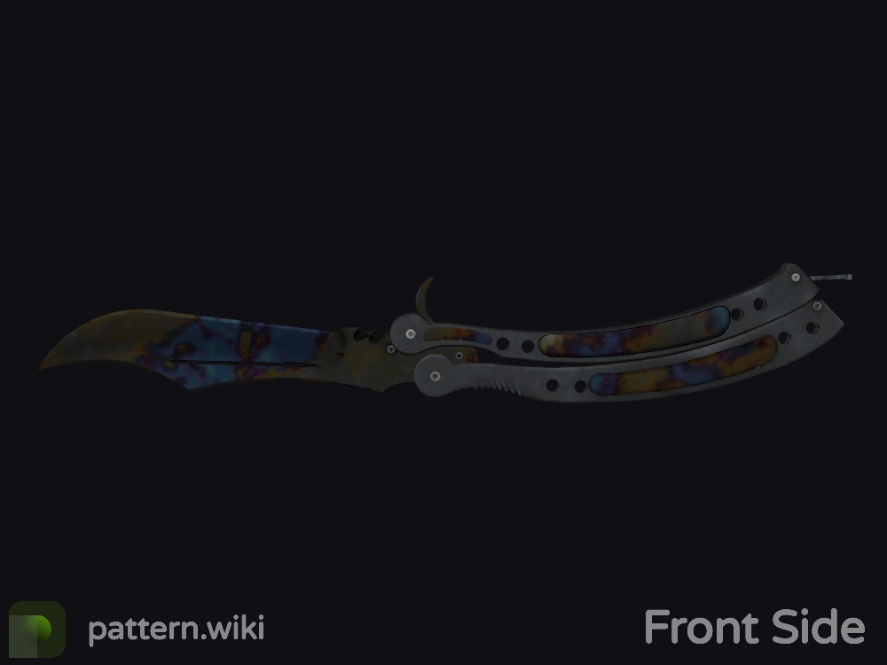 Butterfly Knife Case Hardened seed 58