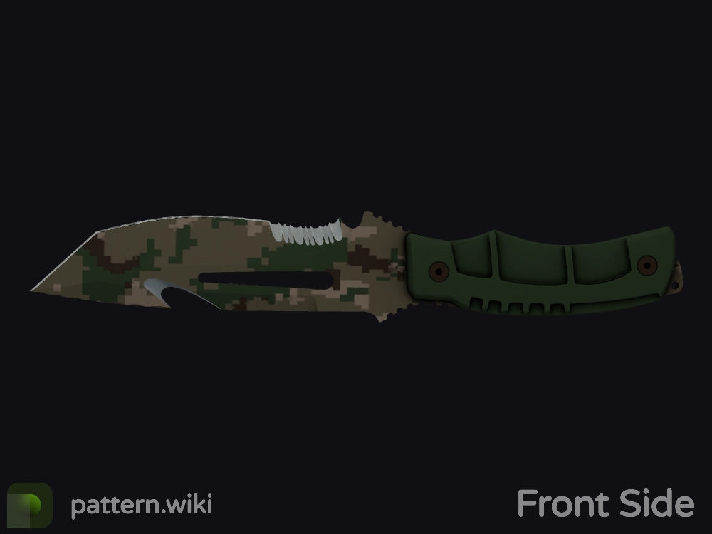 Survival Knife Forest DDPAT seed 114