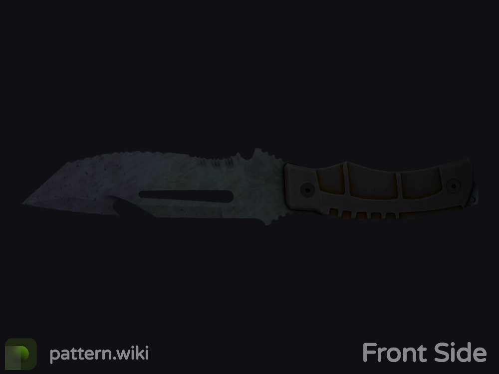 Survival Knife Blue Steel seed 488