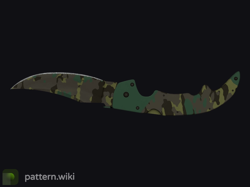 Falchion Knife Boreal Forest seed 537