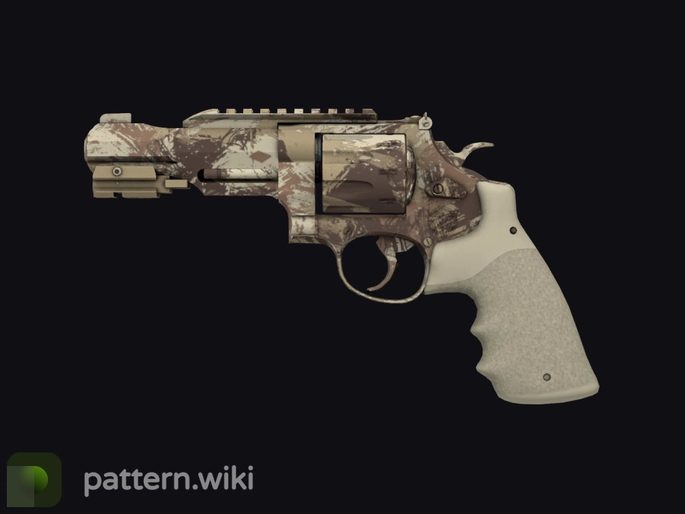 R8 Revolver Desert Brush seed 193