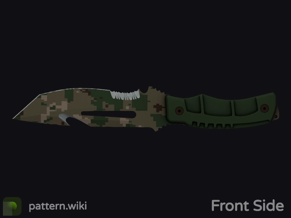 Survival Knife Forest DDPAT seed 388