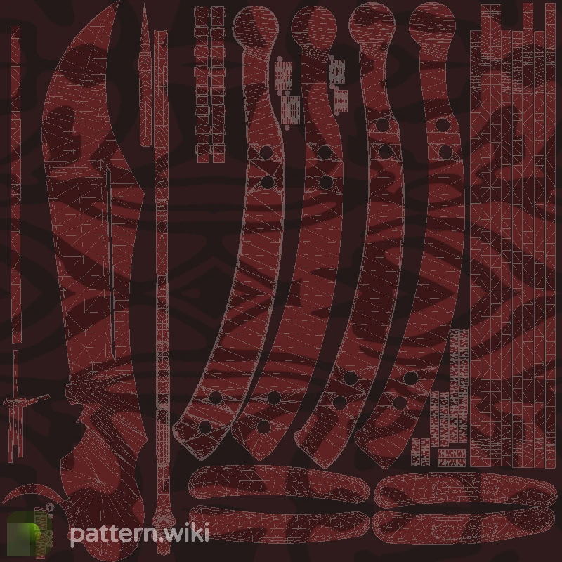 Butterfly Knife Slaughter seed 879 pattern template