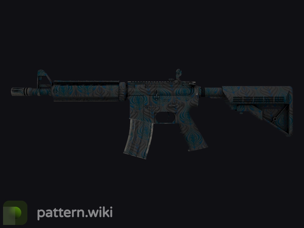 M4A4 Dark Blossom seed 270