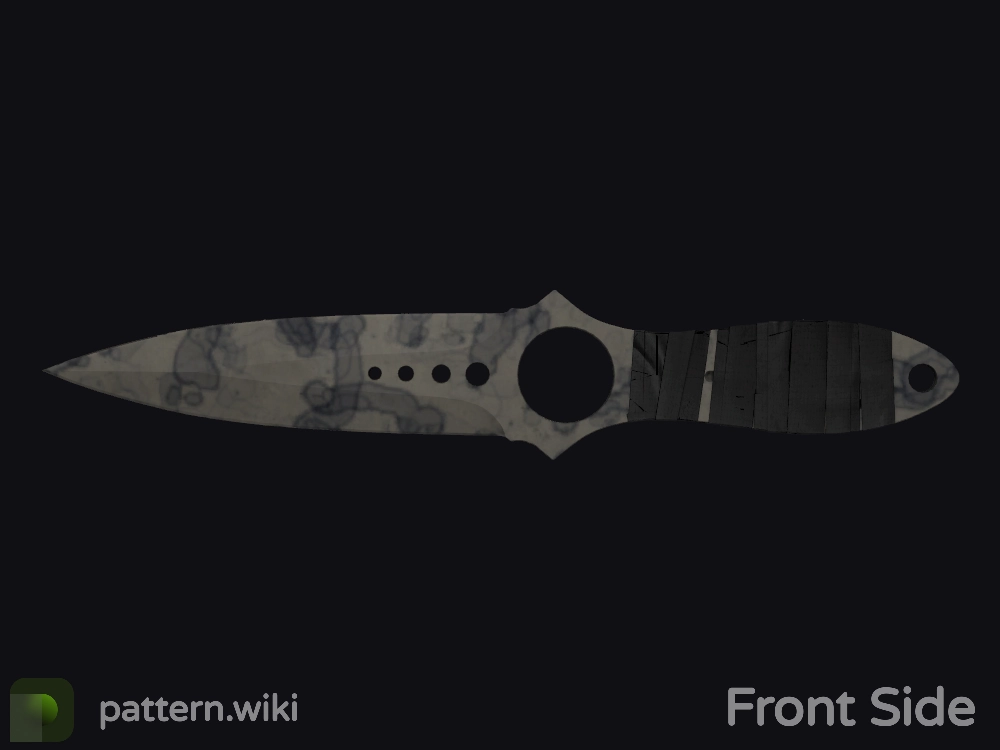 Skeleton Knife Stained seed 344