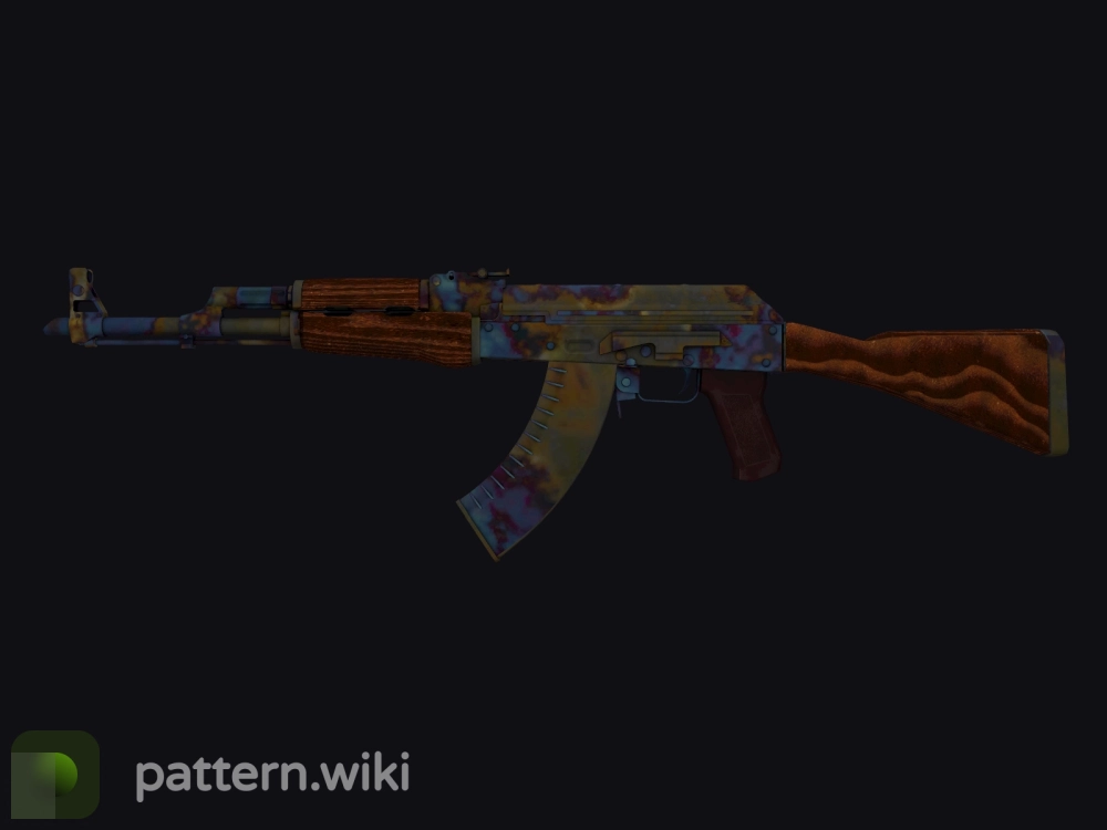 AK-47 Case Hardened seed 17