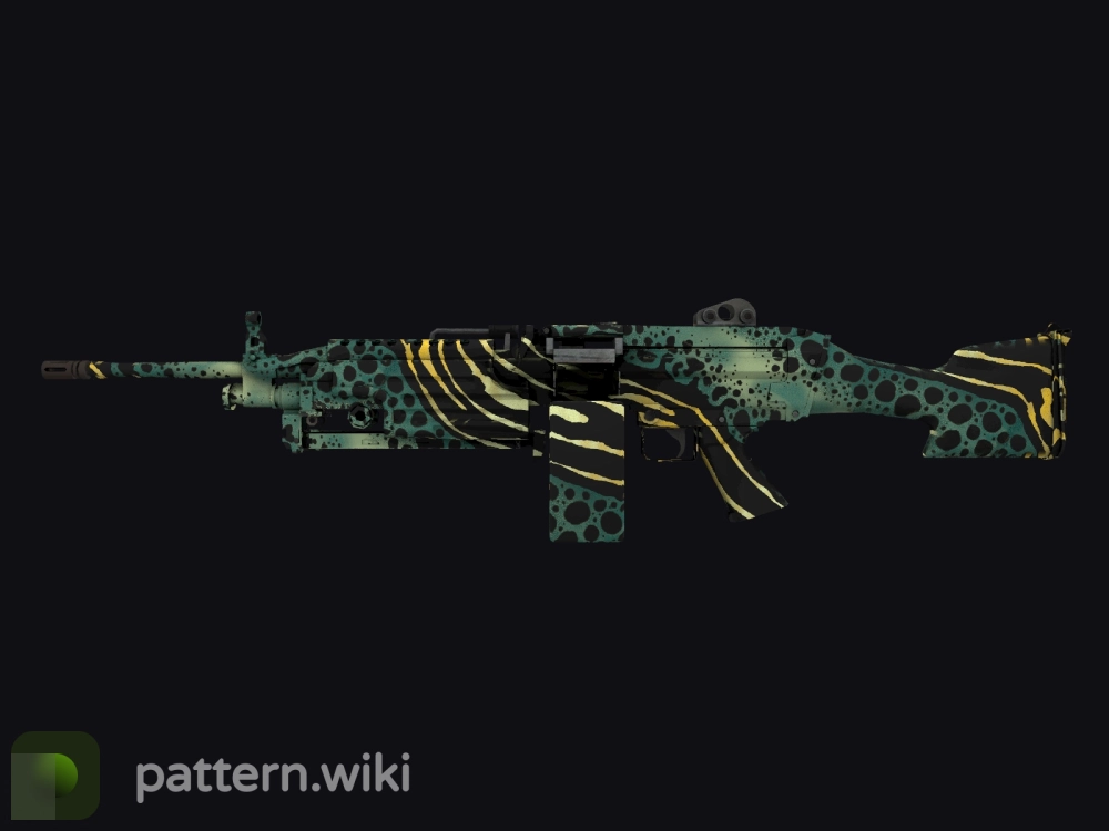 M249 Emerald Poison Dart seed 811